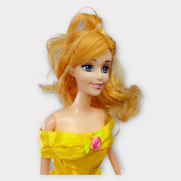 Prenses Bebekler  - Sarı Elbise - 5