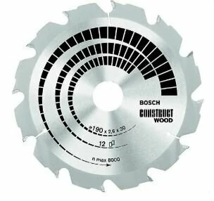 BOSCH Daıre Testere Bıçağı Cw Wo 190*30-12 ürün görseli