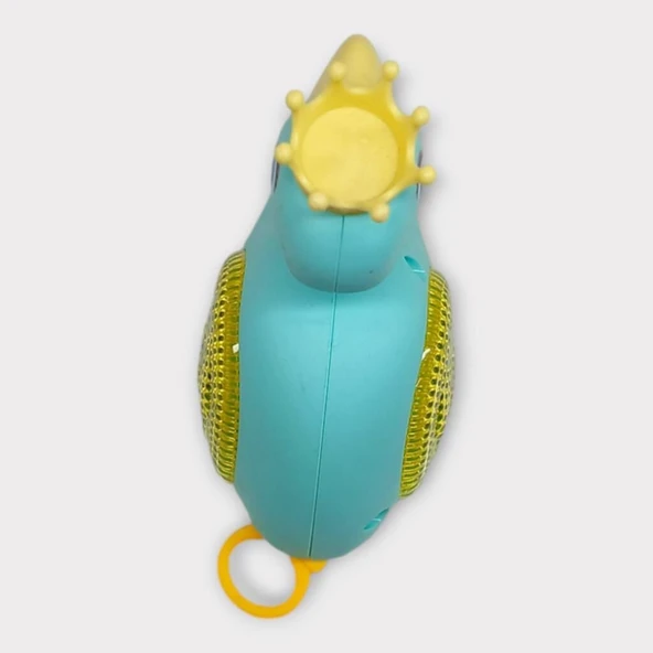 Kurmalı Işıklı Sevimli Flamingo - Yeşil - Resim 3