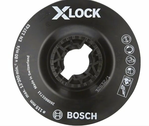 BOSCH X-Lock 115 mm Fiber Disk Soft Taban ürün görseli