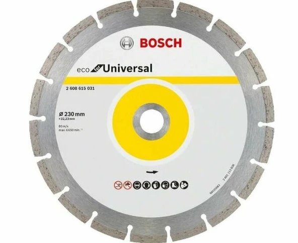 BOSCH Ekonomik Seri Elmas Bıçak Çap 230 mm (10'Lu) ürün görseli