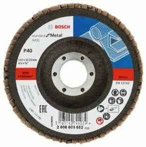 BOSCH X 431 Aiox Flap Disc 115 40 Kum ürün görseli