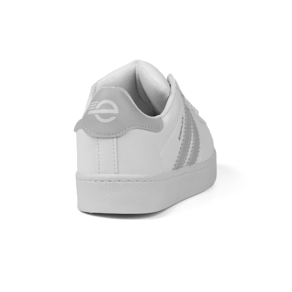 Unisex Beyaz Buz Bağcıklı Rahat Sneaker Günlük Spor Ayakkabı - Resim 5