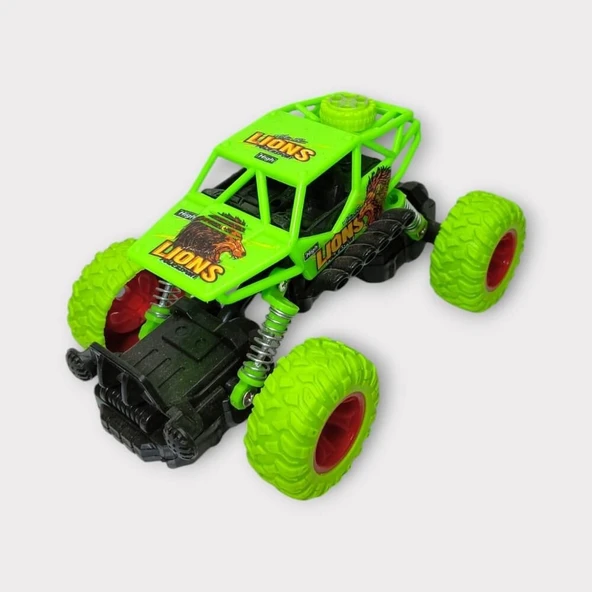 Çek Bırak Cross Buggy Araba 14 Cm - Yeşil - Resim 5