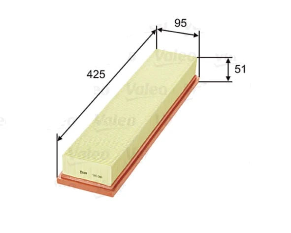 VALEO 585080 Hava Filtresi