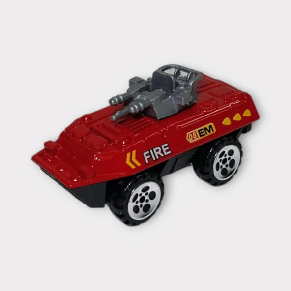 Küçük Metal İtfaiye Araçları 7 Cm - Panzer ürün görseli