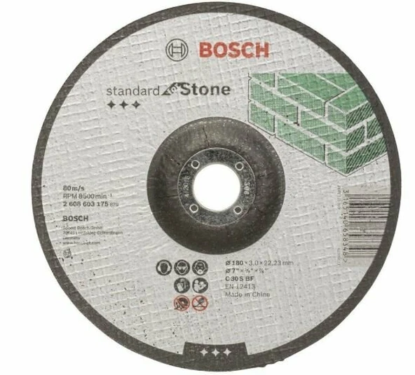 BOSCH Standard For 180*3,00 mm Bombeli Kesici Taş ürün görseli