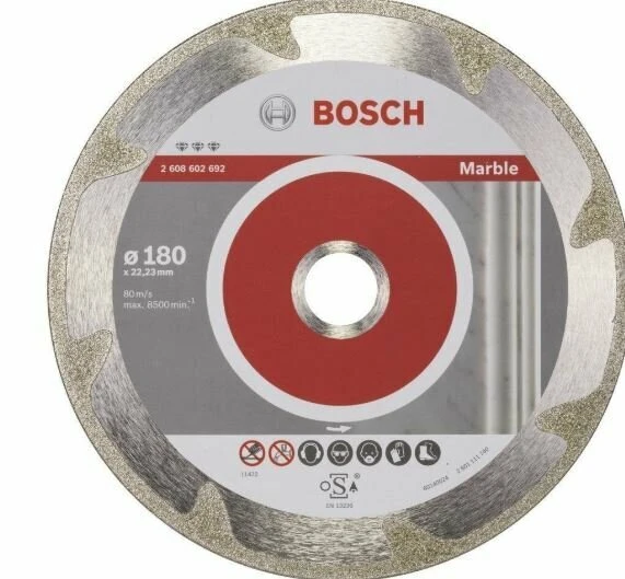 BOSCH Elmas Kesme Disk Bfmarble 180*22,23 mm - 1