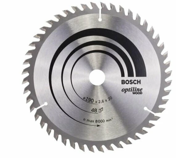 BOSCH Optiline 190*20 mm 48 Diş 1,6 Atb ürün görseli