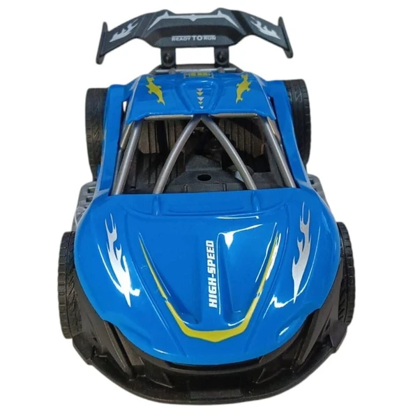 Sürtmeli Yarış Arabası - Mavi - Resim 6