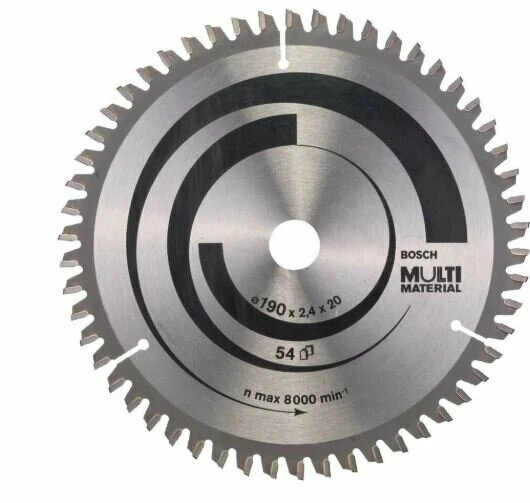 BOSCH Multı Materıal 190*20/16 mm 54 Diş - 1