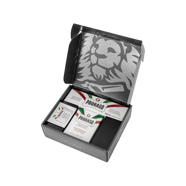 Proraso Duo Tıraş Kremi ve Balsam Tıraş Seti Yeşil Çay - 1