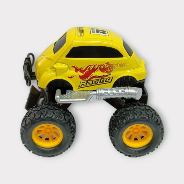 Çek Bırak Cross Buggy Araba - Sarı - Resim 2