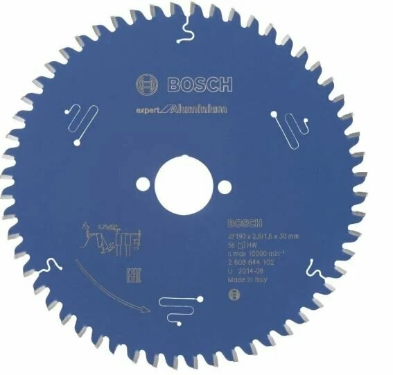 BOSCH Daire Testere Bıçağı 190*30 mm 56 Diş - 1