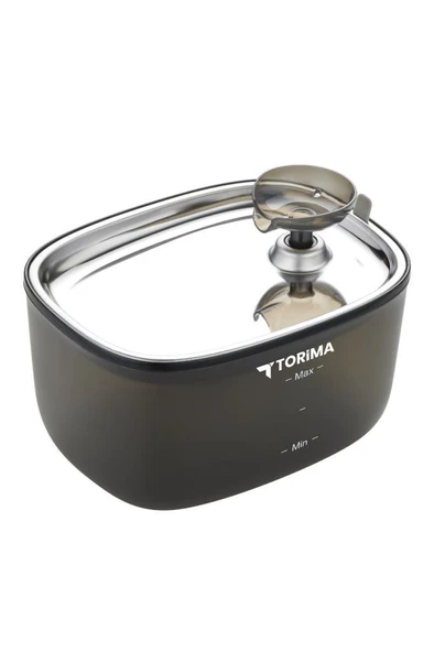 Torima Tpd-01 Siyah Otomatik Filtreli Kedi Köpek Su Pınarı Su Çeşmesi Ultra Sessiz Su Şelalesi - Resim 5