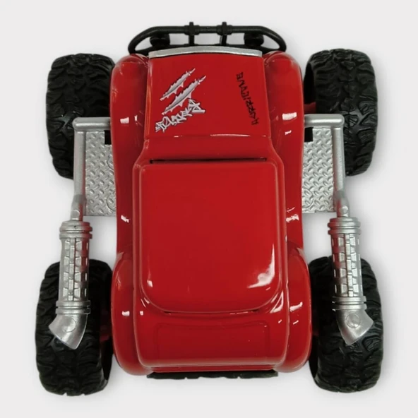 Çek Bırak Cross Buggy Araba - Kırmızı - Resim 4