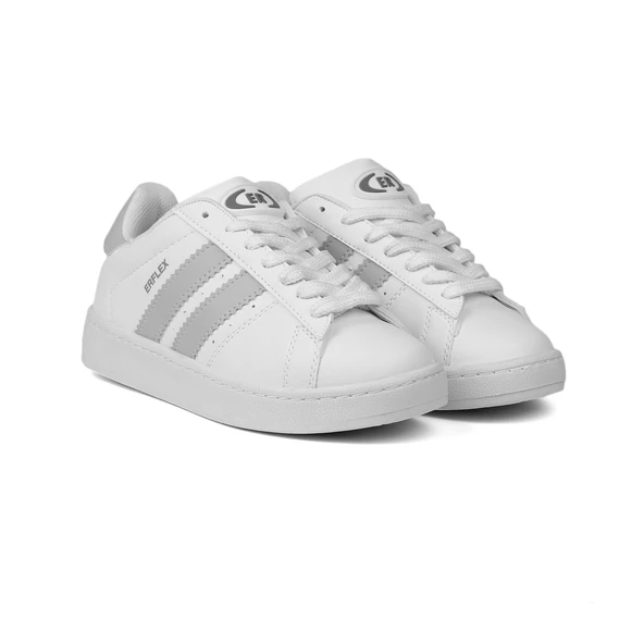 Unisex Beyaz Buz Bağcıklı Rahat Sneaker Günlük Spor Ayakkabı ürün görseli 1