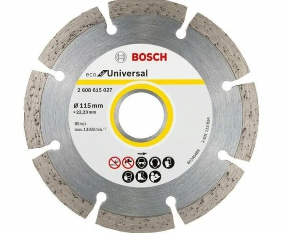 BOSCH Ekonomik Seri Elmas Bıçak Çap 115 mm (10'Lu) ürün görseli