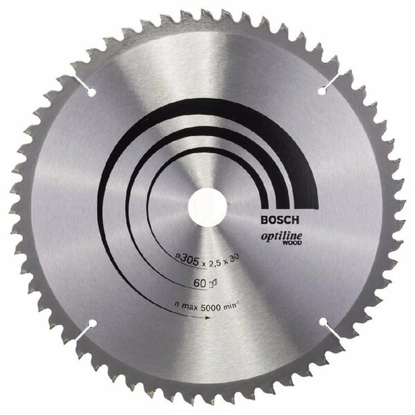 BOSCH Optiline 305*30 mm 60 Diş 1,4 Atb/N - 1
