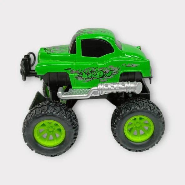 Çek Bırak Cross Buggy Araba - Yeşil - Resim 2