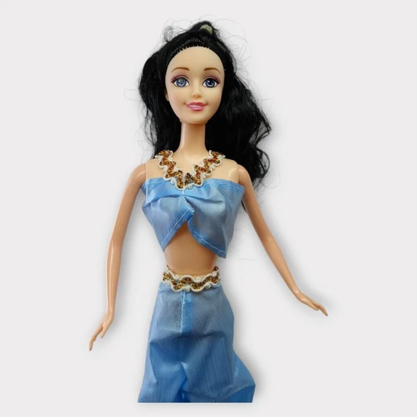 Prenses Bebekler  - Mavi Elbise - 4