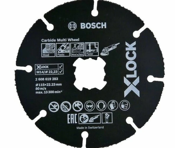 BOSCH X-Lock Carbide Multi Wheel 115 mm ürün görseli
