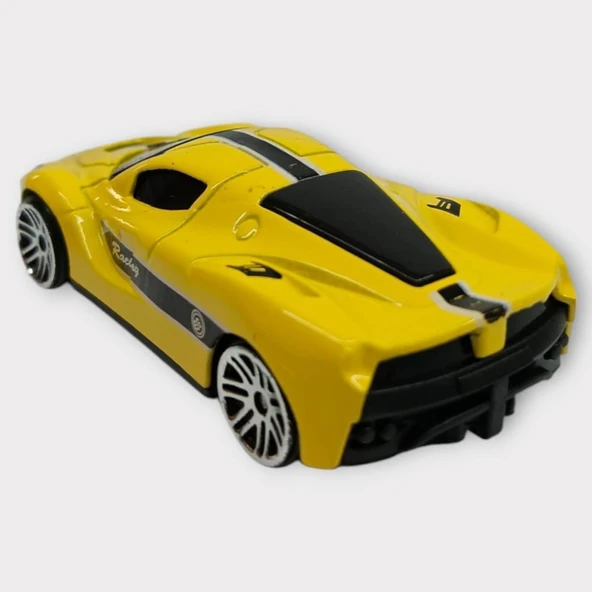 Metal Mini Arabalar  8 cm - Sarı - 3 - 2