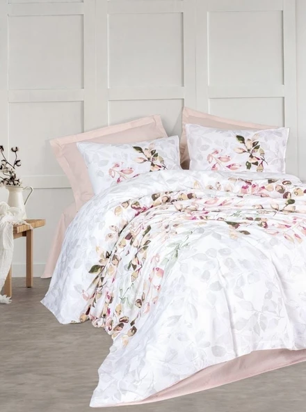 Cotton Box Nevresim Takımı Tek Kişilik Brice Bej ürün görseli 1