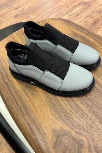 1067 HAKİKİ DERİ ERKEK SNEAKERS - ERKEK SPOR AYAKKABI - 3