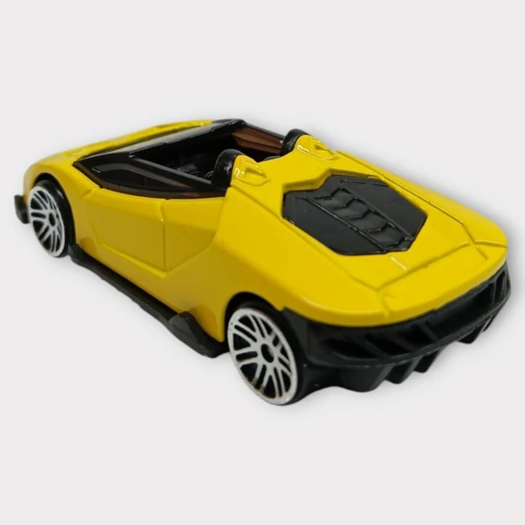 Metal Mini Arabalar 8 cm - Sarı - 2 - 7
