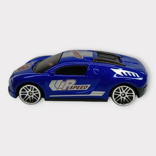 Metal Mini Arabalar 8 cm - Mavi - 2 - 2