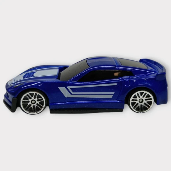 Metal Mini Arabalar  8 cm - Mavi - 1 - 2