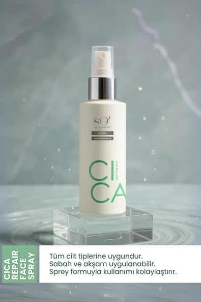 Soi Cica Face Spray – Hassas ve Kuru Ciltler İçin Nemlendirici & Rahatlatıcı Sprey 100 ml - 3