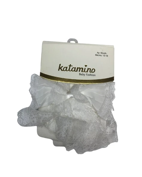 Katamino Malina Popo Aks. Kız Bebek Külotlu Çorap K31070 Asorti - 1