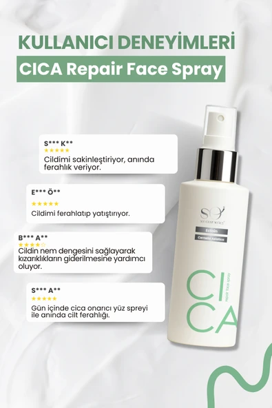Soi Cica Face Spray – Hassas ve Kuru Ciltler İçin Nemlendirici & Rahatlatıcı Sprey 100 ml - 5