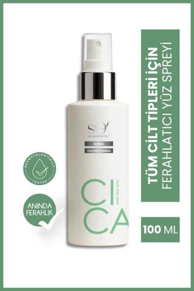 Soi Cica Face Spray – Hassas ve Kuru Ciltler İçin Nemlendirici & Rahatlatıcı Sprey 100 ml
