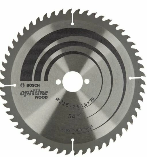 BOSCH Opw Daire Testere Bıçağı 216*30 mm 54 Diş - 1