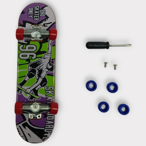 Parmak Kaykay Oyun Seti - I - Resim 4