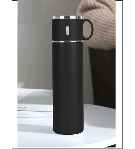 316 Paslanmaz Çelik Termos Bardak 580 Ml Bardaklı 20 Saat Sıcak-soğuk Thermos Mug Kupa Coffee