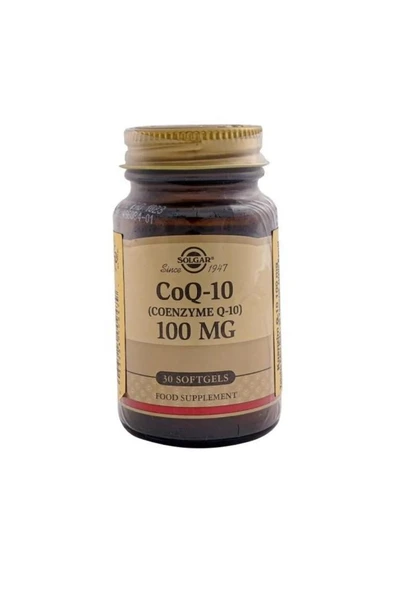 Solgar Coenzyme Q-10 100 Mg 30 Kapsül- SKT: 01/2029 ürün görseli 1
