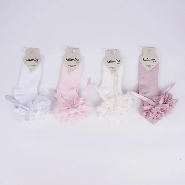 Katamino Zinet Aks Kız Soket Çorap K22239 Asorti ürün görseli 1