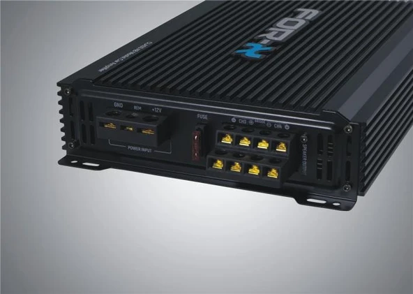 FOR-X XAE-604 STERO VE MONO ÇİFT YONLU 6 KANAL 4 ÇIKIS OTO ANFİ - Resim 3