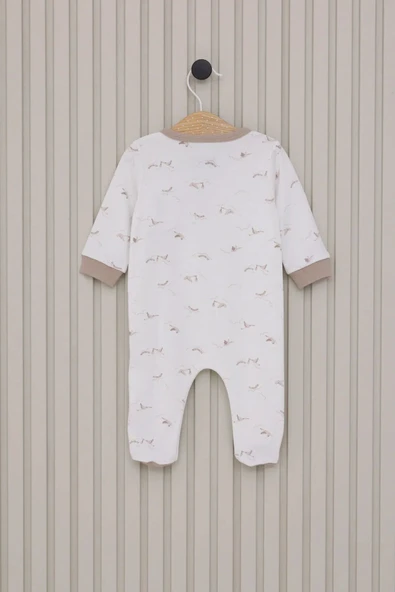 U.S Polo Bebek Tulum USB2019 Krem - 3