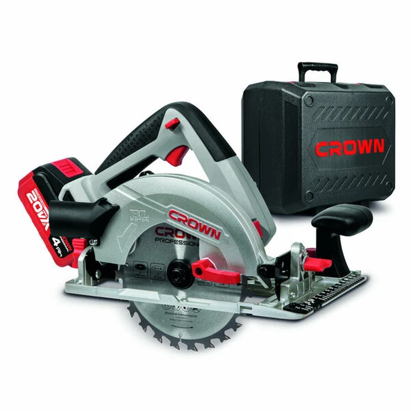 CROWN Akülü Sunta Kesme 20V-4Ah 165 mm Ct25002-165Hx-4 Bmc ürün görseli