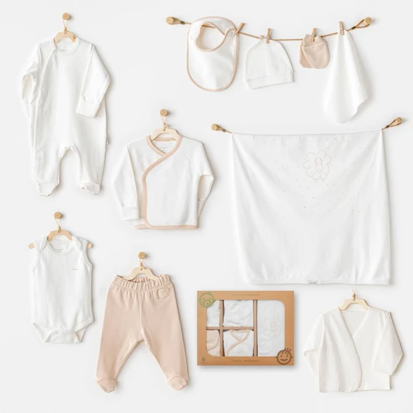 Andywawa AC25731 Organic Line 10'Lu Hastane Çıkışı Ekru ürün görseli 1