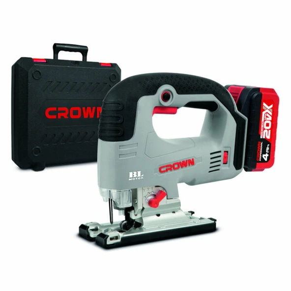 CROWN Akülü Dekupaj Testere 20V-4Ah Ct25003Hx-4 Bmc ürün görseli 1