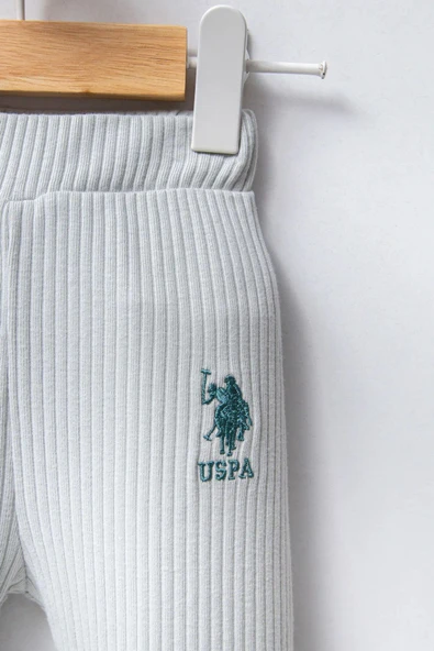 U.S Polo Bebek 2'Li Takım USB2311 Su Yeşili - Resim 2