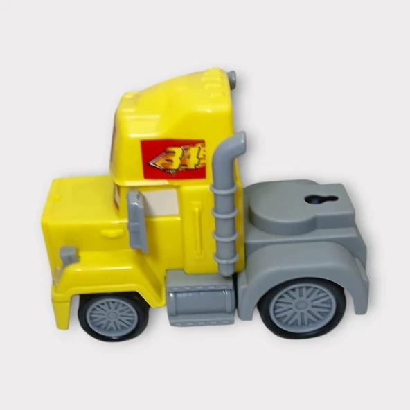 Sürtmeli Oyuncak Tır - Sarı - 2