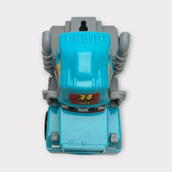 Sürtmeli Oyuncak Tır - Mavi - 6