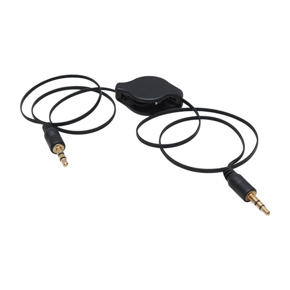 Powermaster Makaralı 3.5 Mm Stereo Erkek-Erkek Aux Kablo - Resim 3